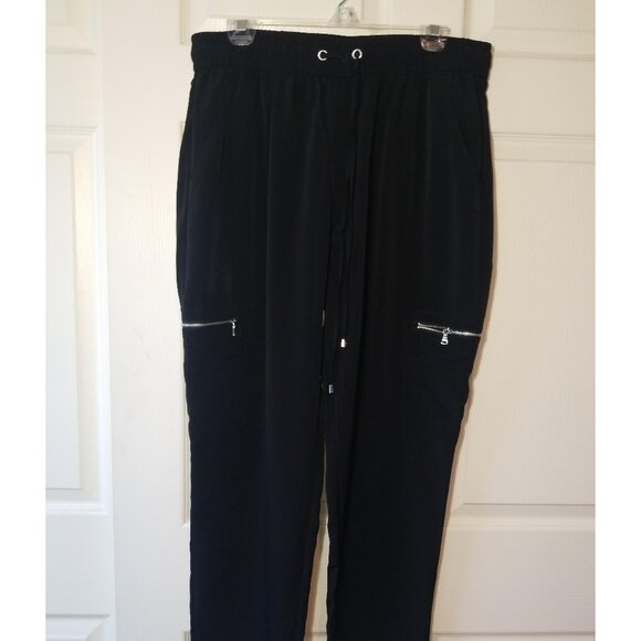 Express pants zipper cargo black large - Picture 1 of 6